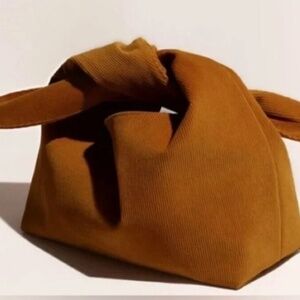 NEW MERIT  Signature Corduroy Cosmetic Bag - Tan